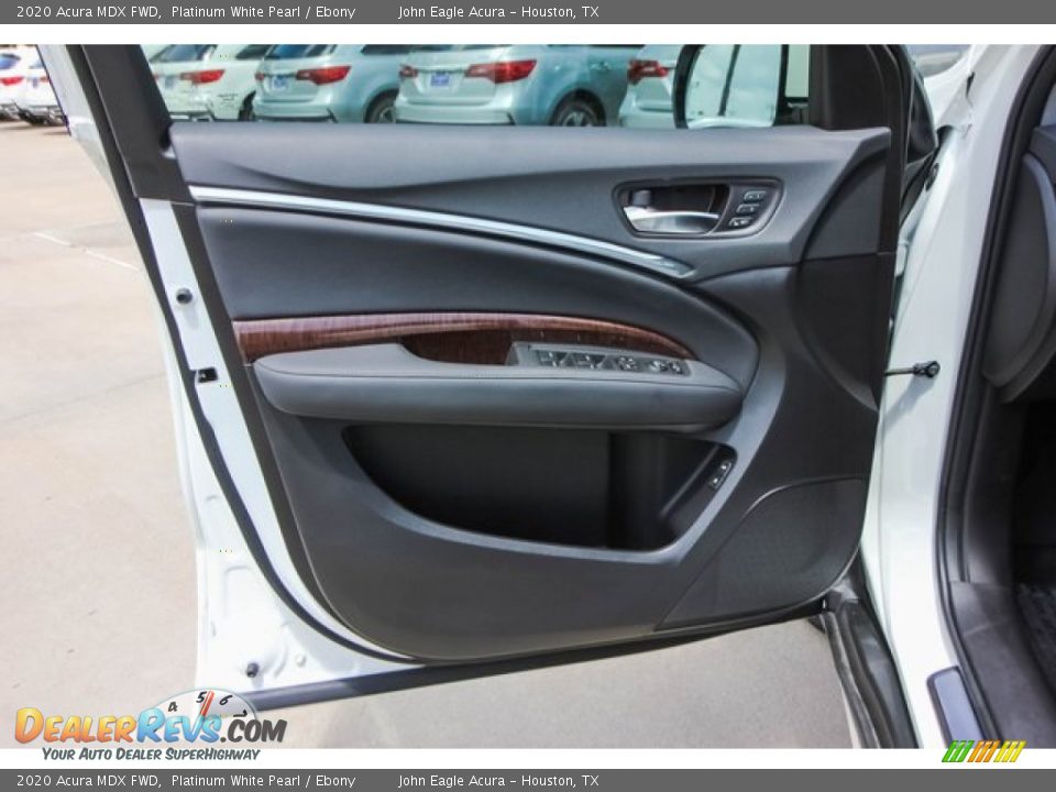 2020 Acura MDX FWD Platinum White Pearl / Ebony Photo #15