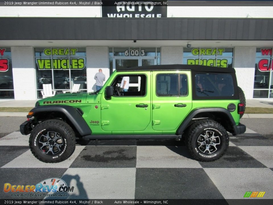 2019 Jeep Wrangler Unlimited Rubicon 4x4 Mojito! / Black Photo #1