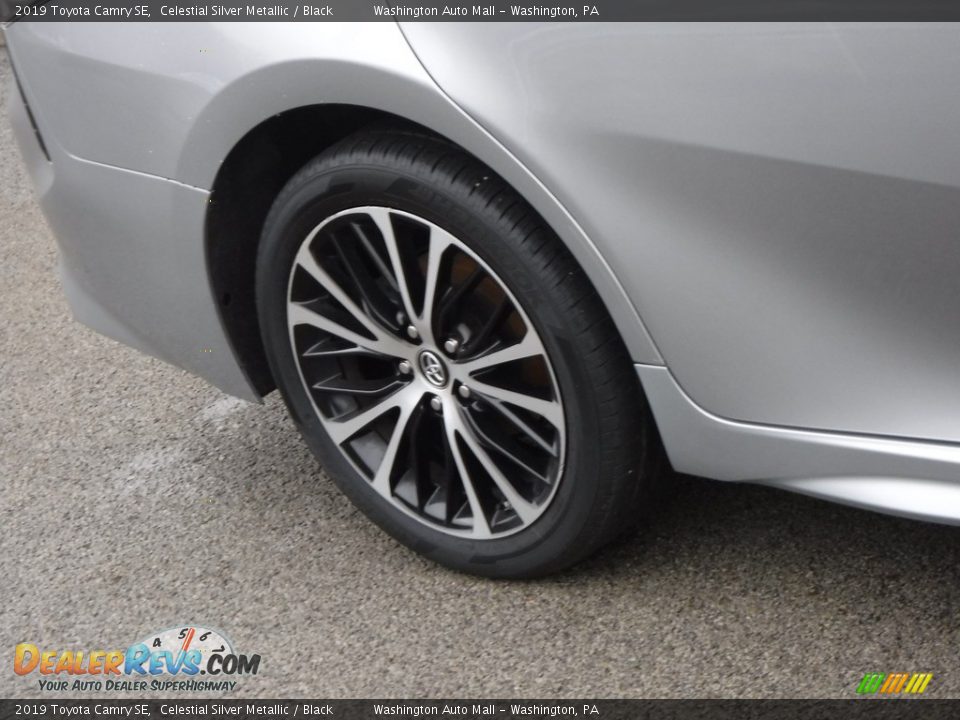 2019 Toyota Camry SE Celestial Silver Metallic / Black Photo #3