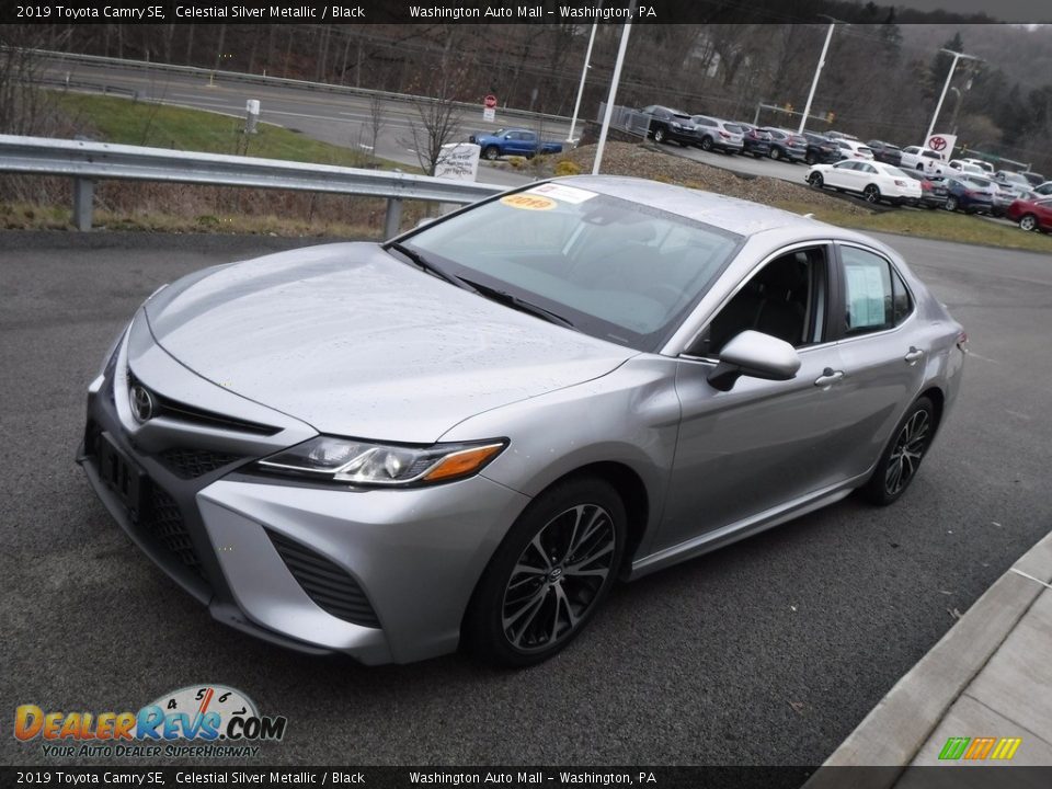 2019 Toyota Camry SE Celestial Silver Metallic / Black Photo #5