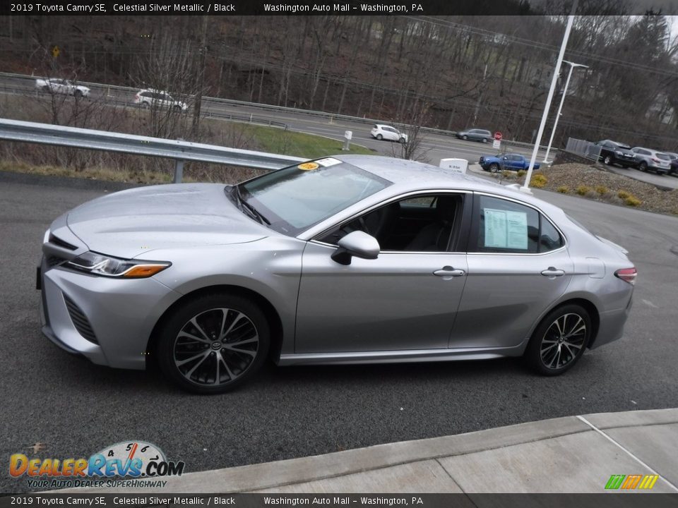 2019 Toyota Camry SE Celestial Silver Metallic / Black Photo #6