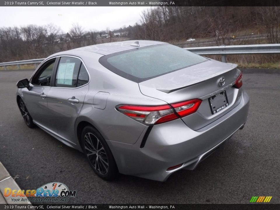 2019 Toyota Camry SE Celestial Silver Metallic / Black Photo #7