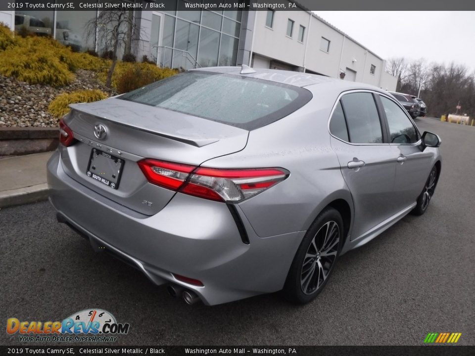 2019 Toyota Camry SE Celestial Silver Metallic / Black Photo #9