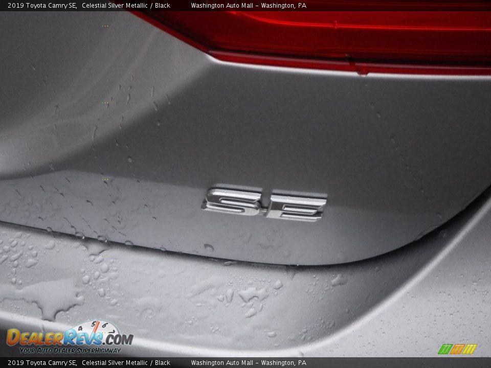 2019 Toyota Camry SE Celestial Silver Metallic / Black Photo #10