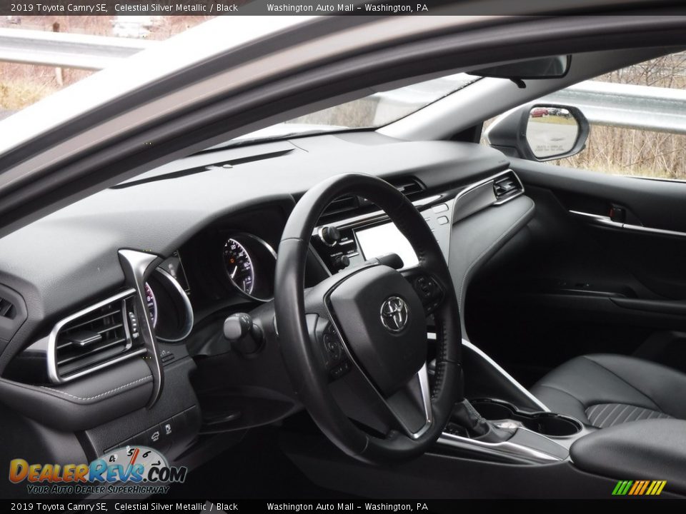 2019 Toyota Camry SE Celestial Silver Metallic / Black Photo #11