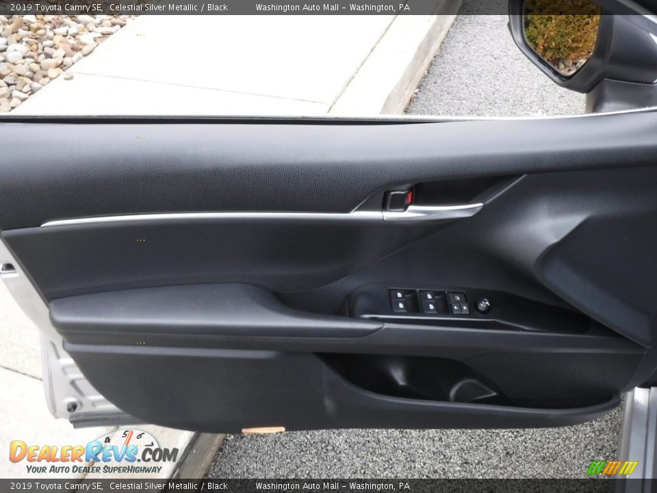2019 Toyota Camry SE Celestial Silver Metallic / Black Photo #12