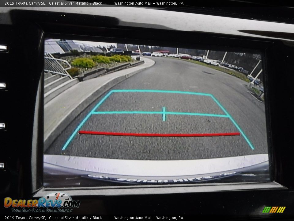 2019 Toyota Camry SE Celestial Silver Metallic / Black Photo #16