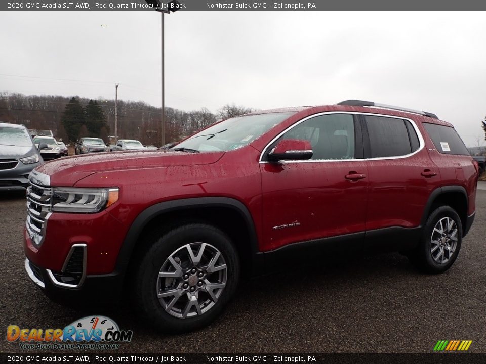 2020 GMC Acadia SLT AWD Red Quartz Tintcoat / Jet Black Photo #1