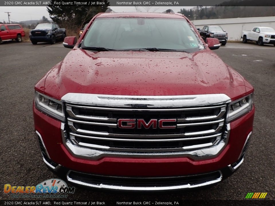 2020 GMC Acadia SLT AWD Red Quartz Tintcoat / Jet Black Photo #2