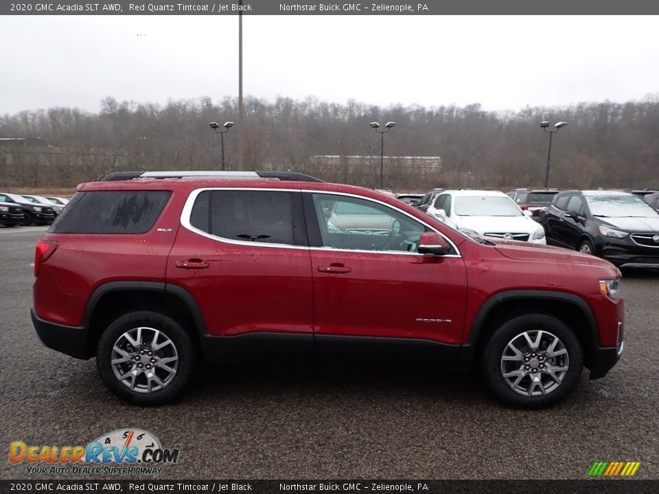 2020 GMC Acadia SLT AWD Red Quartz Tintcoat / Jet Black Photo #4