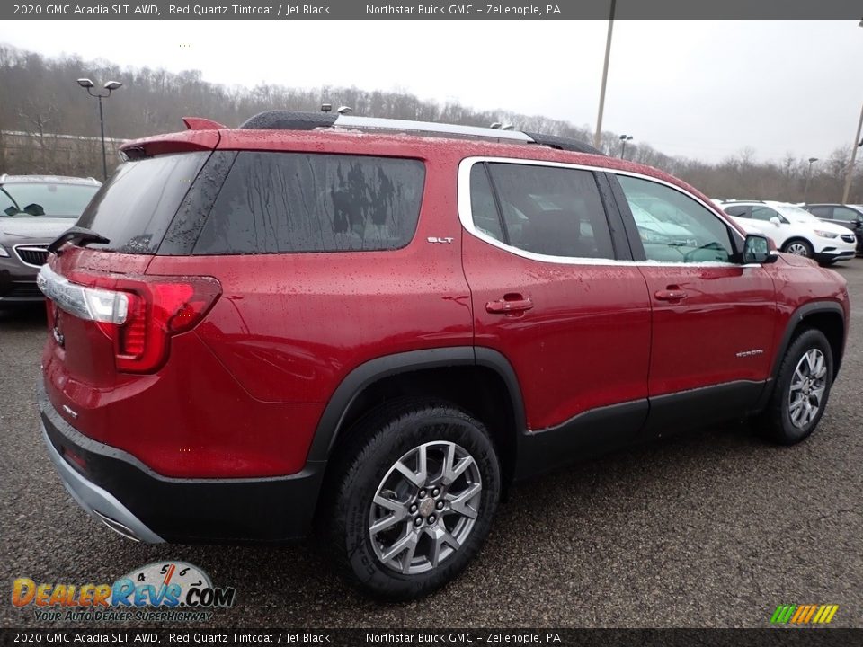 2020 GMC Acadia SLT AWD Red Quartz Tintcoat / Jet Black Photo #5