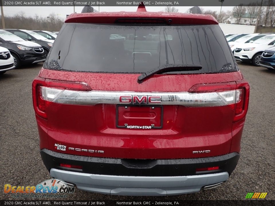 2020 GMC Acadia SLT AWD Red Quartz Tintcoat / Jet Black Photo #6