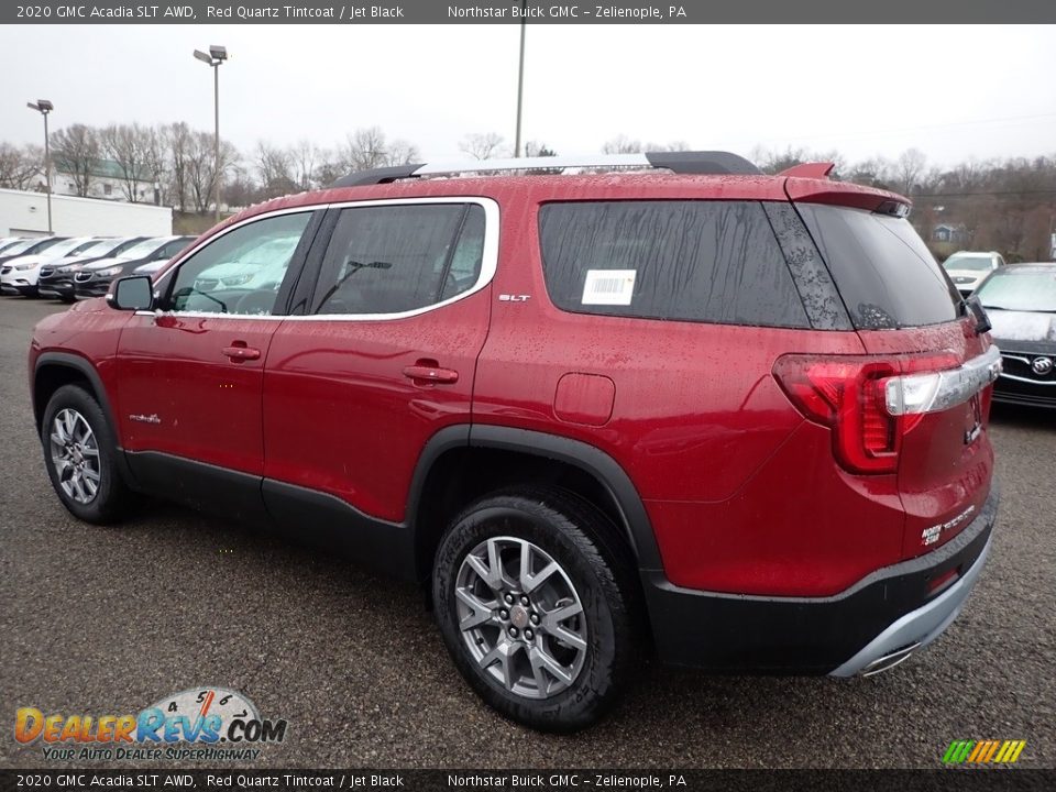 2020 GMC Acadia SLT AWD Red Quartz Tintcoat / Jet Black Photo #8