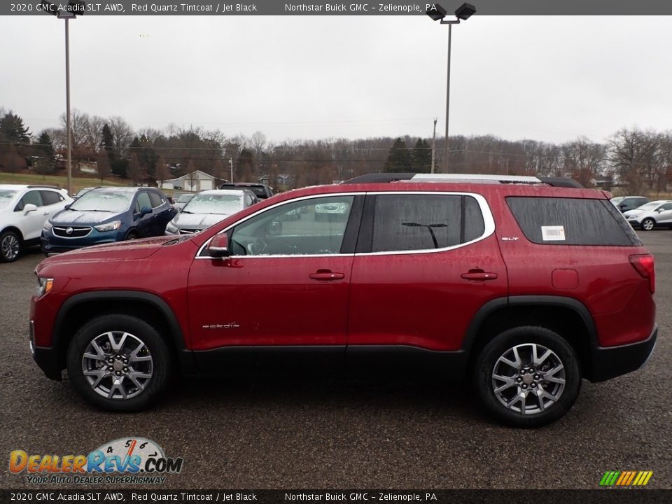 2020 GMC Acadia SLT AWD Red Quartz Tintcoat / Jet Black Photo #9