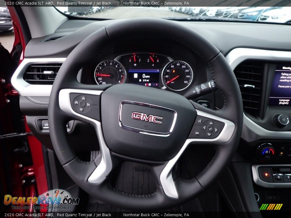 2020 GMC Acadia SLT AWD Red Quartz Tintcoat / Jet Black Photo #19