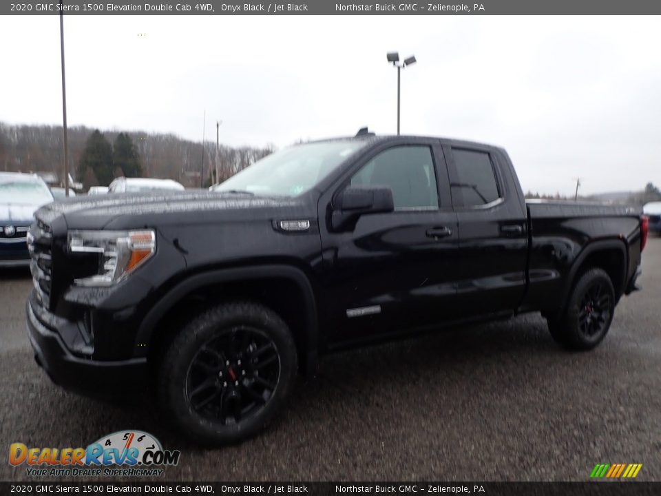 2020 GMC Sierra 1500 Elevation Double Cab 4WD Onyx Black / Jet Black Photo #1