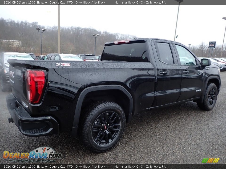 2020 GMC Sierra 1500 Elevation Double Cab 4WD Onyx Black / Jet Black Photo #5