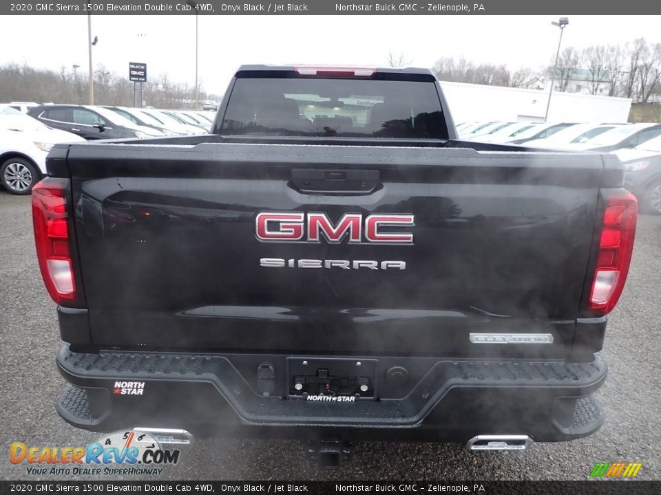 2020 GMC Sierra 1500 Elevation Double Cab 4WD Onyx Black / Jet Black Photo #6