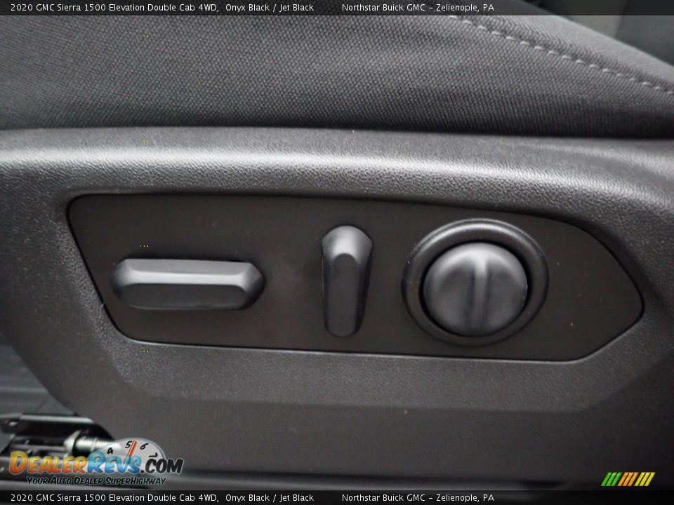 2020 GMC Sierra 1500 Elevation Double Cab 4WD Onyx Black / Jet Black Photo #11
