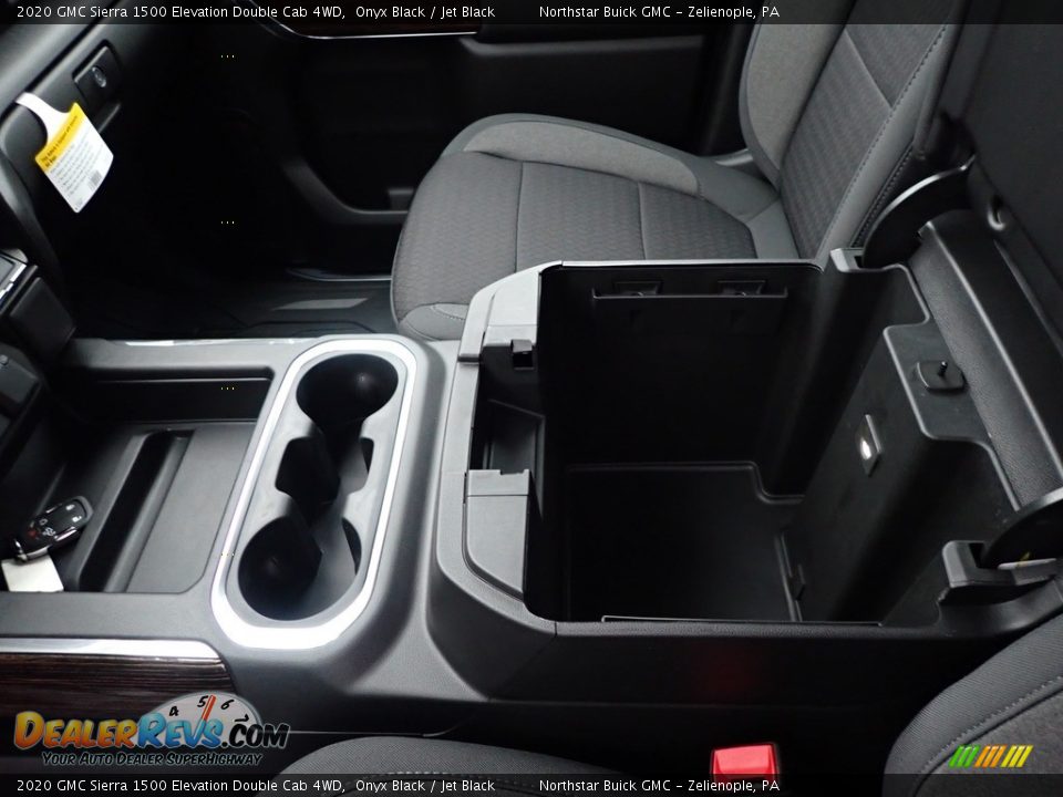 2020 GMC Sierra 1500 Elevation Double Cab 4WD Onyx Black / Jet Black Photo #13