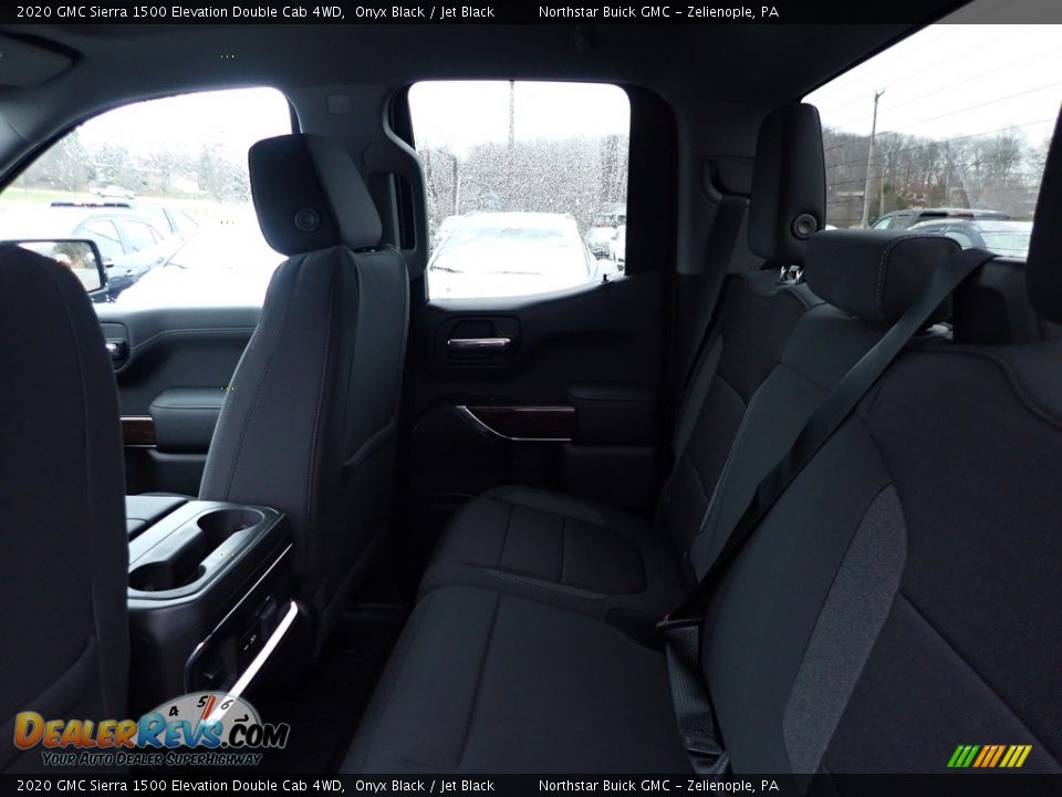 2020 GMC Sierra 1500 Elevation Double Cab 4WD Onyx Black / Jet Black Photo #15
