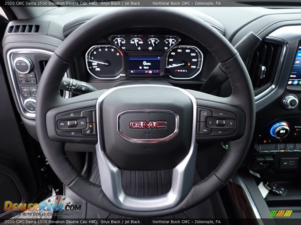 2020 GMC Sierra 1500 Elevation Double Cab 4WD Steering Wheel Photo #18