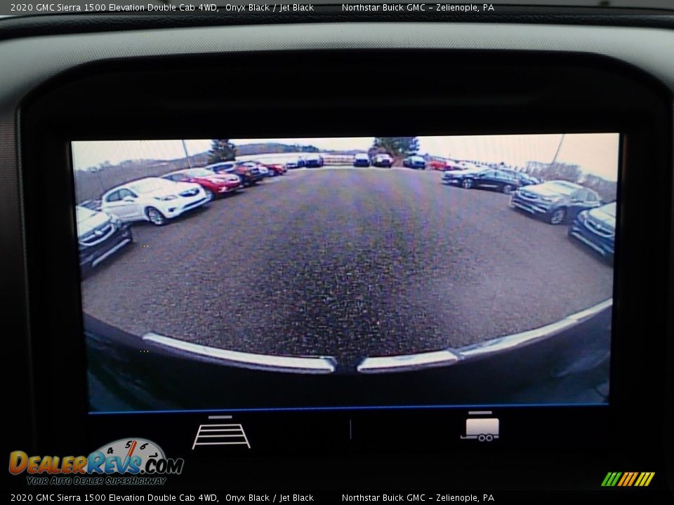 2020 GMC Sierra 1500 Elevation Double Cab 4WD Onyx Black / Jet Black Photo #20