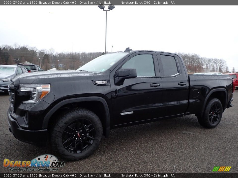 2020 GMC Sierra 1500 Elevation Double Cab 4WD Onyx Black / Jet Black Photo #1