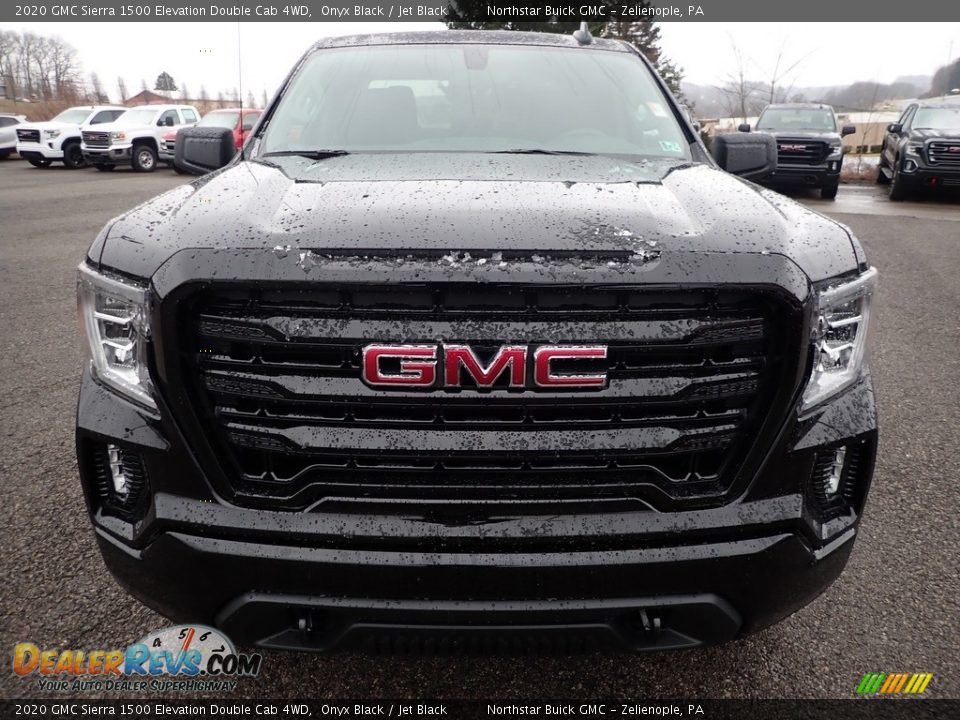 2020 GMC Sierra 1500 Elevation Double Cab 4WD Onyx Black / Jet Black Photo #2