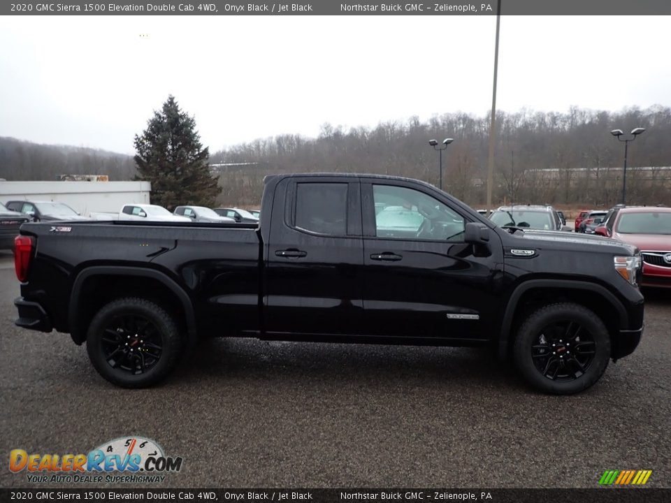 2020 GMC Sierra 1500 Elevation Double Cab 4WD Onyx Black / Jet Black Photo #4