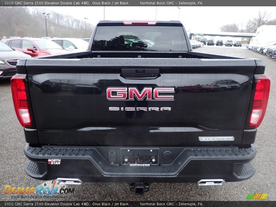 2020 GMC Sierra 1500 Elevation Double Cab 4WD Onyx Black / Jet Black Photo #6