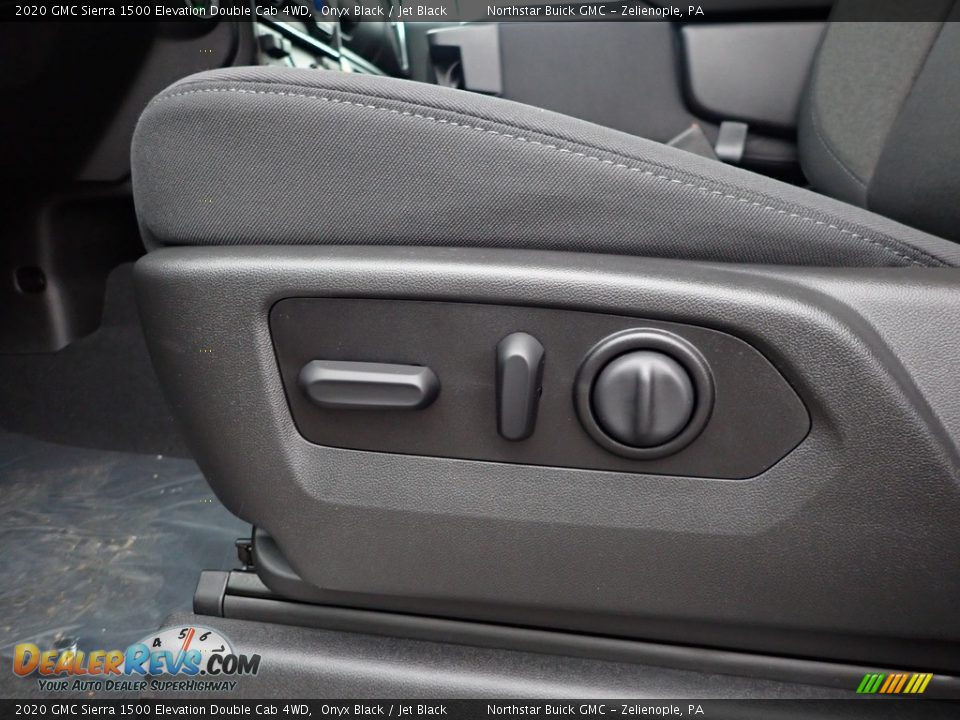 2020 GMC Sierra 1500 Elevation Double Cab 4WD Onyx Black / Jet Black Photo #11