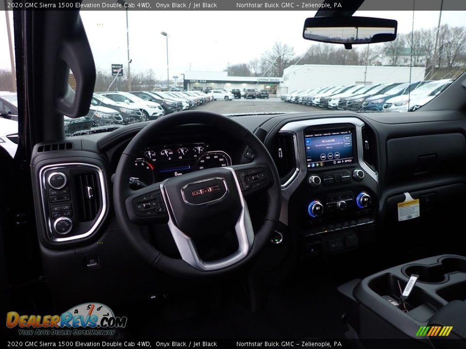 2020 GMC Sierra 1500 Elevation Double Cab 4WD Onyx Black / Jet Black Photo #16
