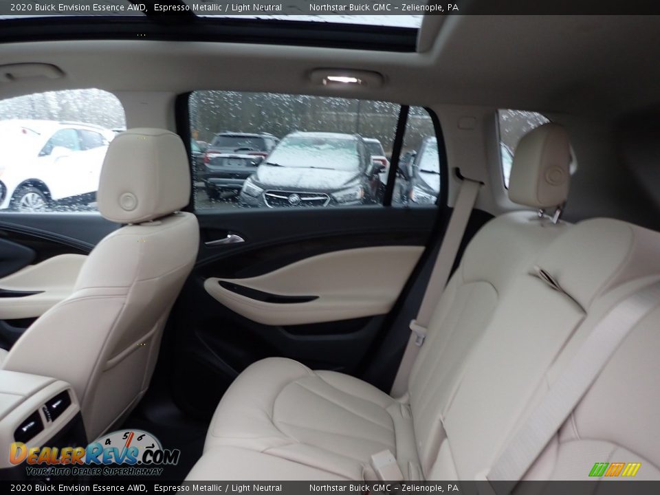 Rear Seat of 2020 Buick Envision Essence AWD Photo #15