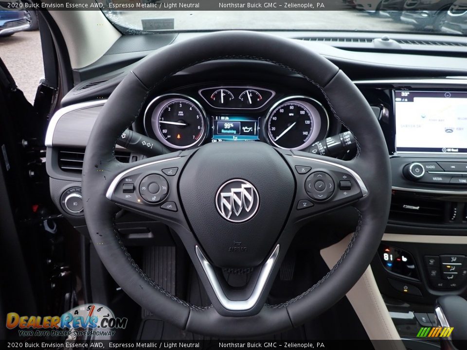 2020 Buick Envision Essence AWD Steering Wheel Photo #18