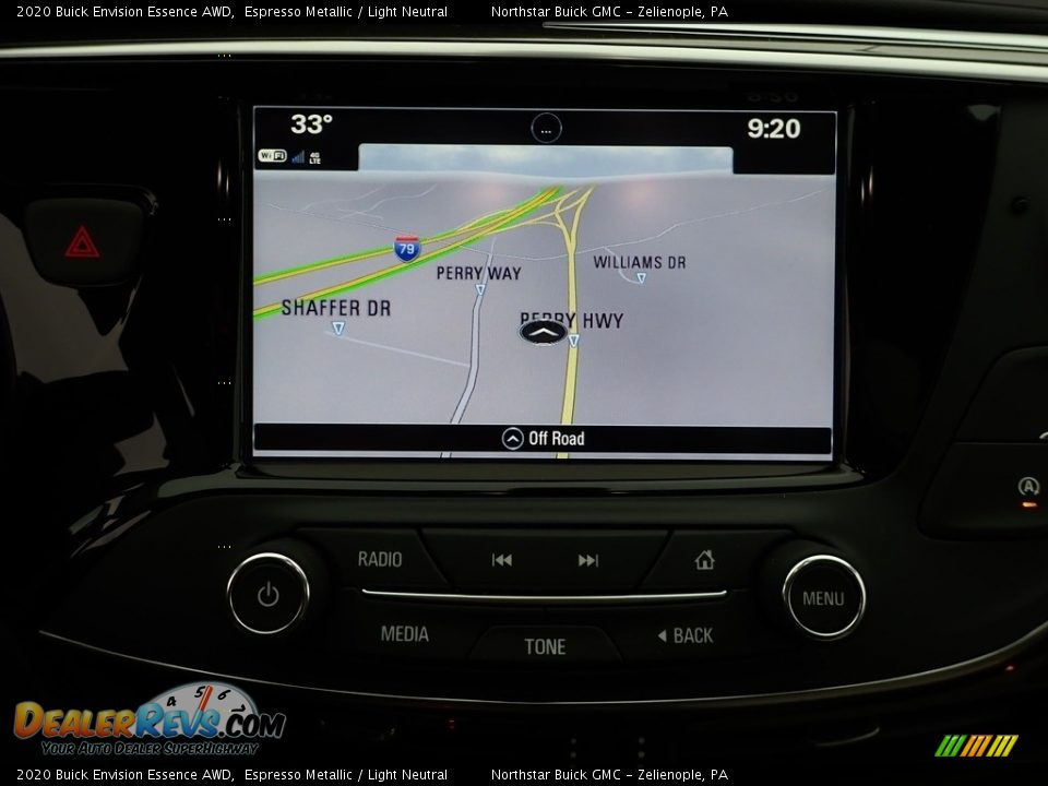 Navigation of 2020 Buick Envision Essence AWD Photo #19