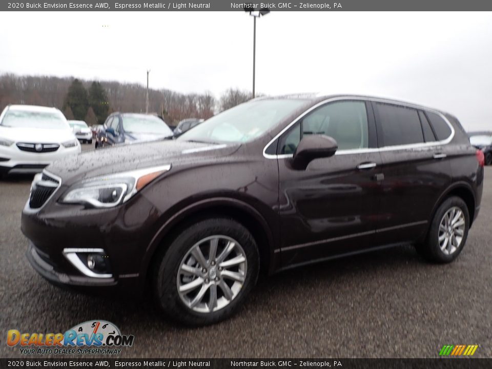 2020 Buick Envision Essence AWD Espresso Metallic / Light Neutral Photo #1