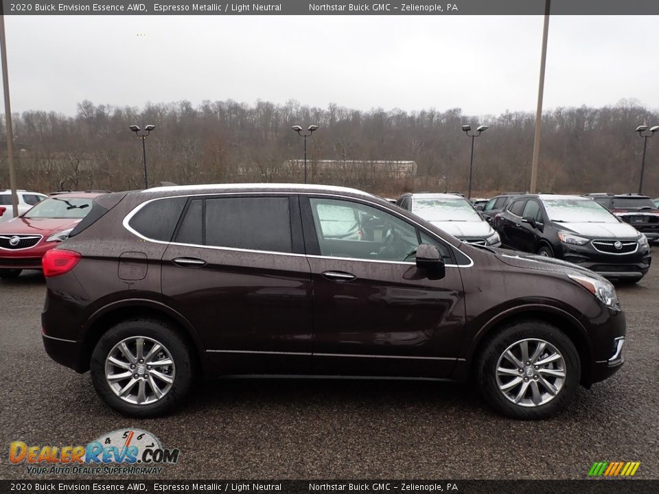 2020 Buick Envision Essence AWD Espresso Metallic / Light Neutral Photo #4