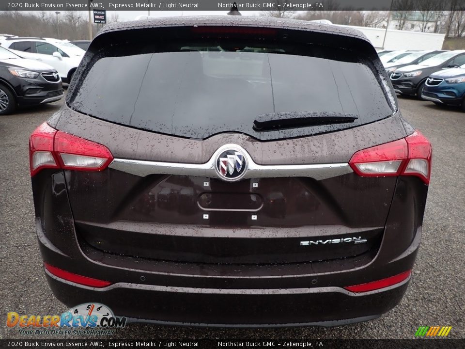 2020 Buick Envision Essence AWD Espresso Metallic / Light Neutral Photo #6