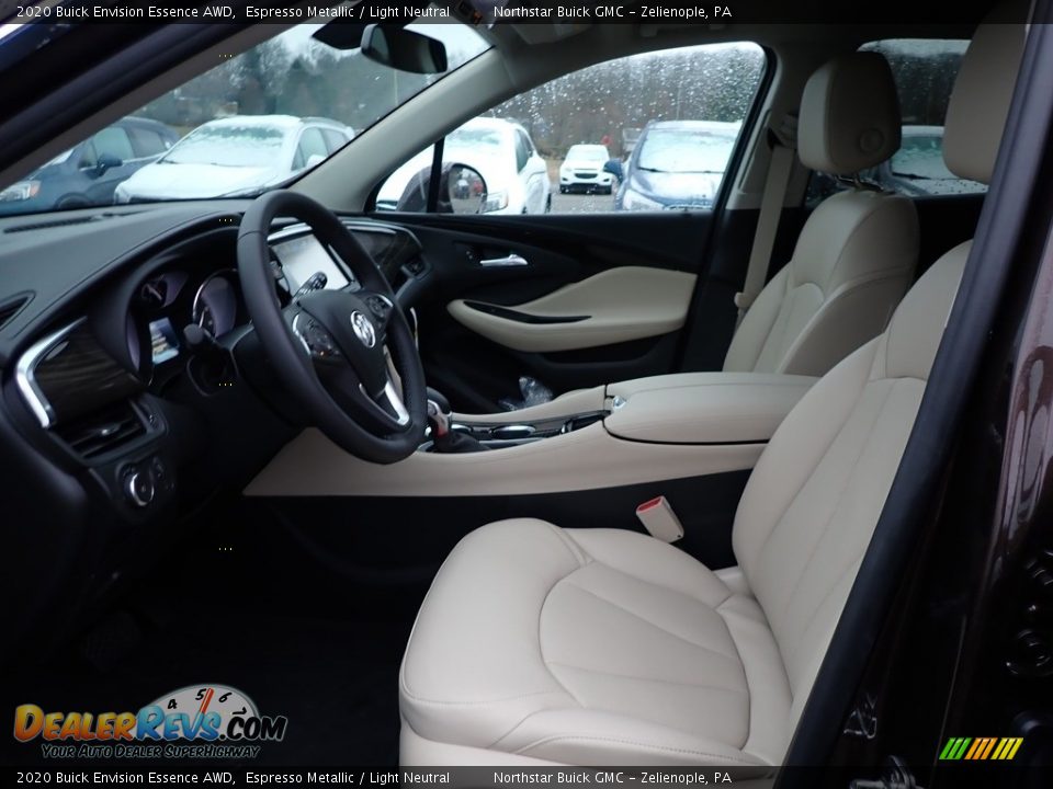 2020 Buick Envision Essence AWD Espresso Metallic / Light Neutral Photo #14