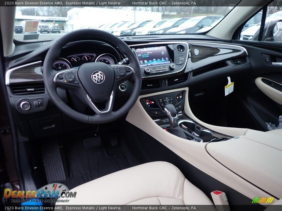 2020 Buick Envision Essence AWD Espresso Metallic / Light Neutral Photo #16