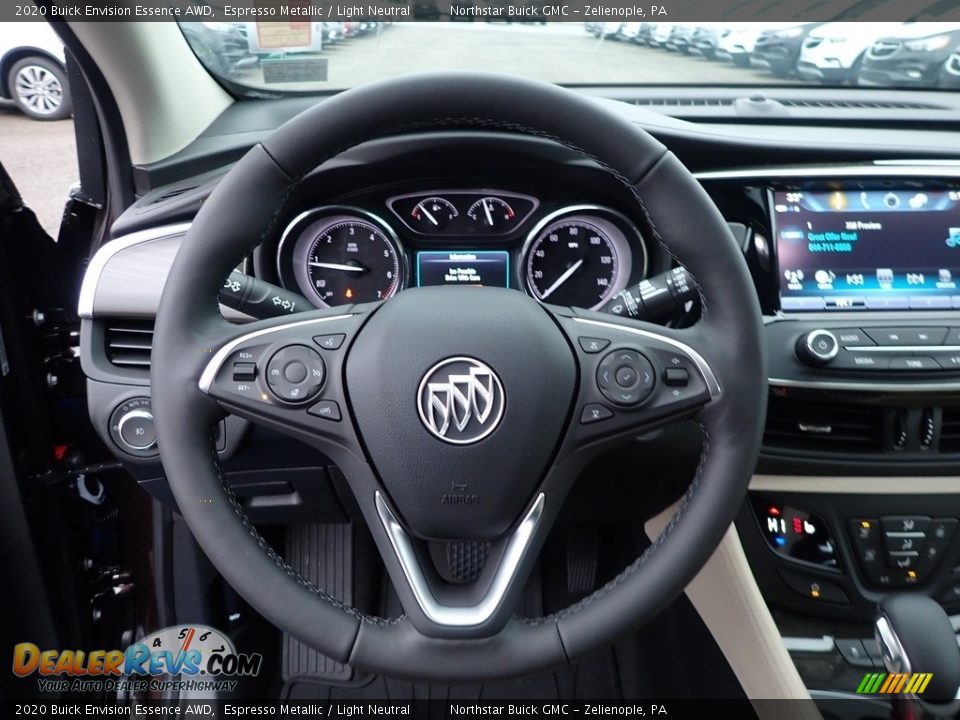 2020 Buick Envision Essence AWD Espresso Metallic / Light Neutral Photo #18