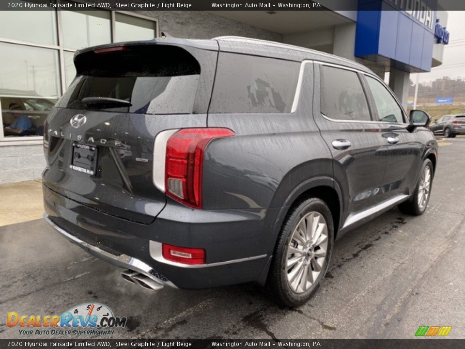 2020 Hyundai Palisade Limited AWD Steel Graphite / Light Beige Photo #3