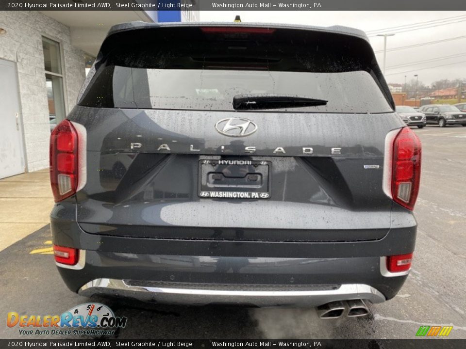2020 Hyundai Palisade Limited AWD Steel Graphite / Light Beige Photo #4
