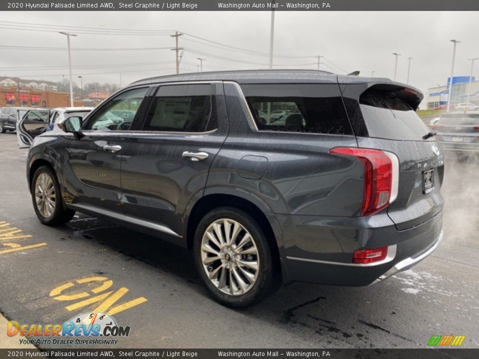 2020 Hyundai Palisade Limited AWD Steel Graphite / Light Beige Photo #5