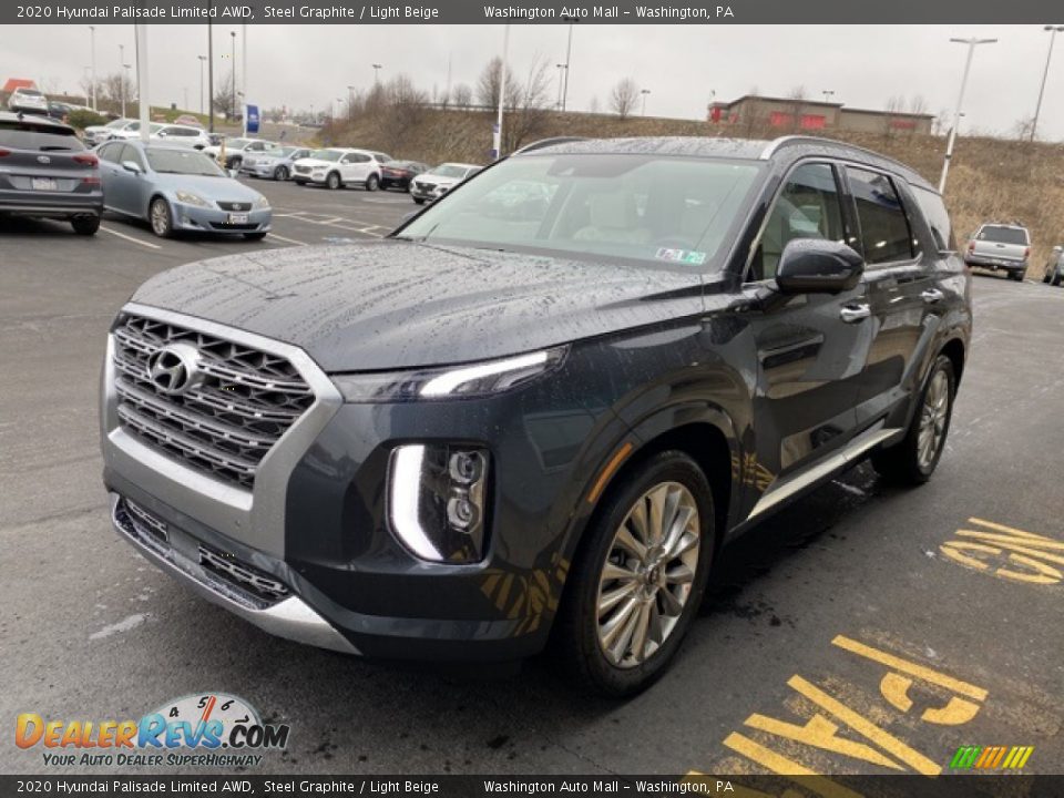 2020 Hyundai Palisade Limited AWD Steel Graphite / Light Beige Photo #6
