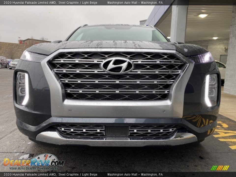 2020 Hyundai Palisade Limited AWD Steel Graphite / Light Beige Photo #7