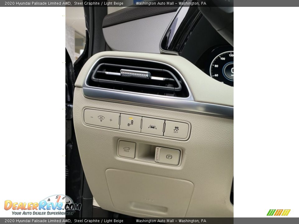 2020 Hyundai Palisade Limited AWD Steel Graphite / Light Beige Photo #12