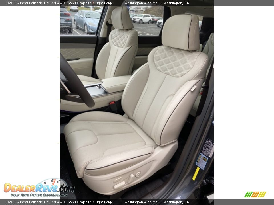 Front Seat of 2020 Hyundai Palisade Limited AWD Photo #14