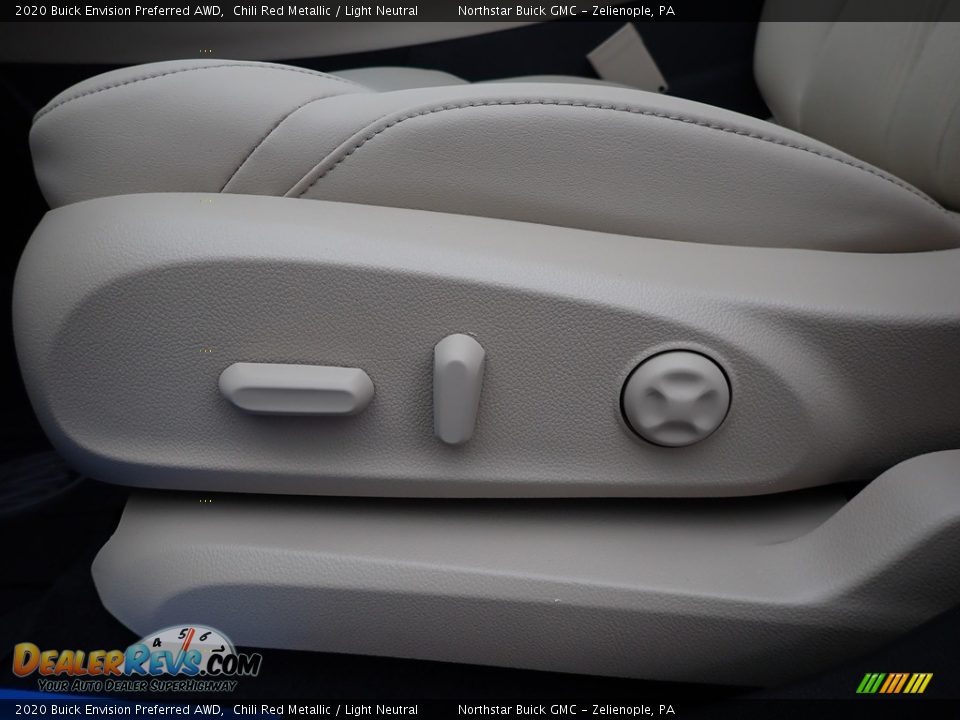 Front Seat of 2020 Buick Envision Preferred AWD Photo #13